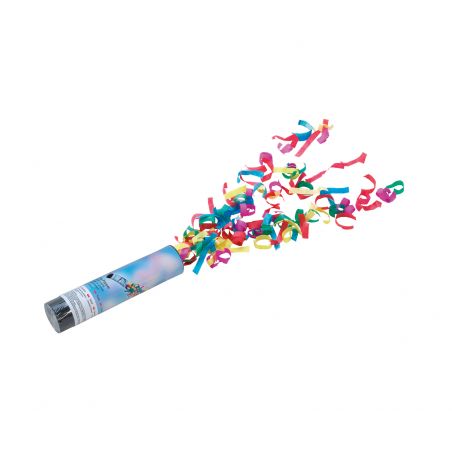 Party-Popper, L:20cm, Papier-Konfetti
