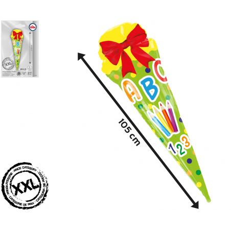 Folienballon Schultüte 105x43cm