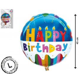 Folien-Ballon "Happy Birthday