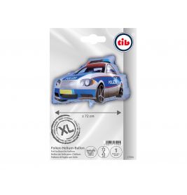 Folien-Ballon, Polizei Auto