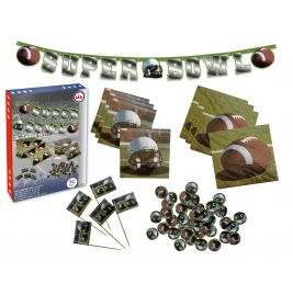 Super Bowl Party Set 92tlg
