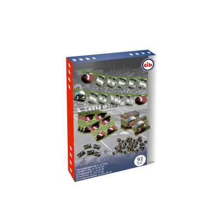 Super Bowl Party Set 92tlg