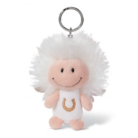 Schutzengel weiss 7cm Bb SA mit Hufeisen Schutzengel weiss 7cm Bb SA mit Hufeisen