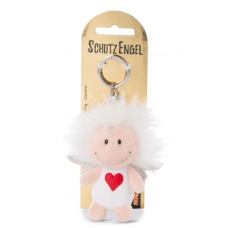 Schutzengel weiss 7cm Bb SA mit Herz Schutzengel weiss 7cm Bb SA mit Herz