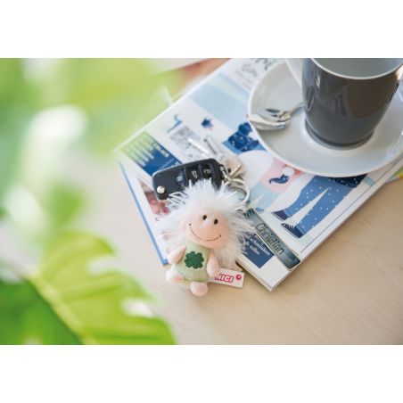 Schutzengel grün 7cm Bb SA mit Kleeblatt Schutzengel grün 7cm Bb SA mit Kleeblatt