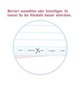 Vokabel-Karten Englisch 100 Stück A8