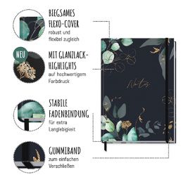 Trost-Notizbuch A5+ kariert