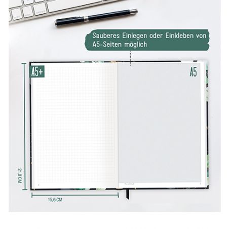 Trost-Notizbuch A5+ kariert Trost-Notizbuch A5+ kariert
