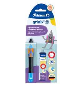 Bleistift griffix B2NKL Neon Black L/FSB