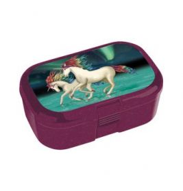 TapirElla Glitzer Mini Lunchbox, Einhorn Lunabell