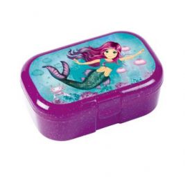 TapirElla Glitzer Mini Lunchbox, Meerjungfrau Coralie