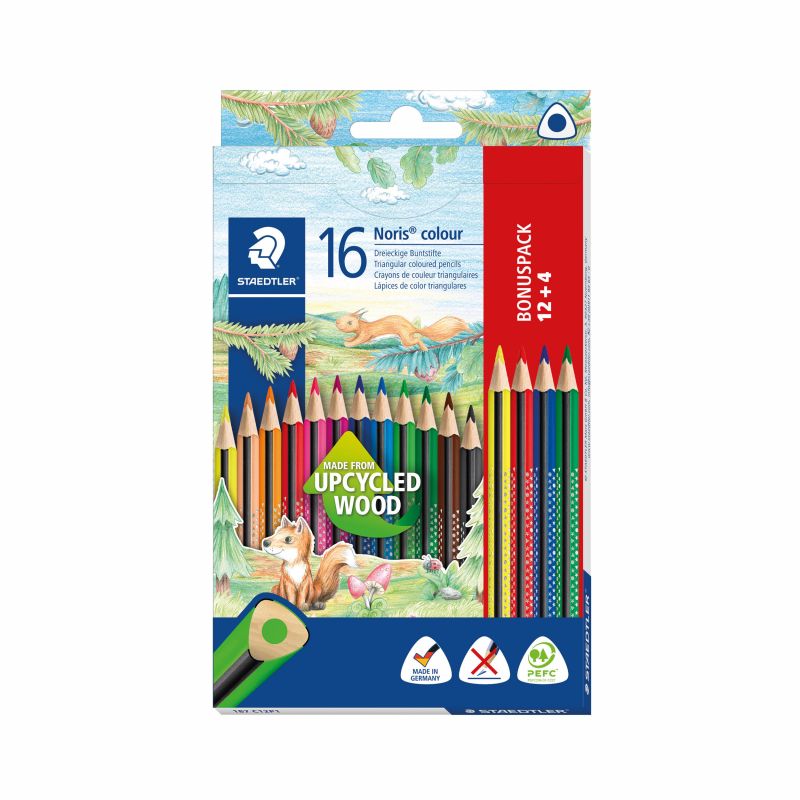 Buntstift Noris color 12+4