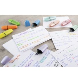 Mini Highlighter Glitzer neon 5er Etui