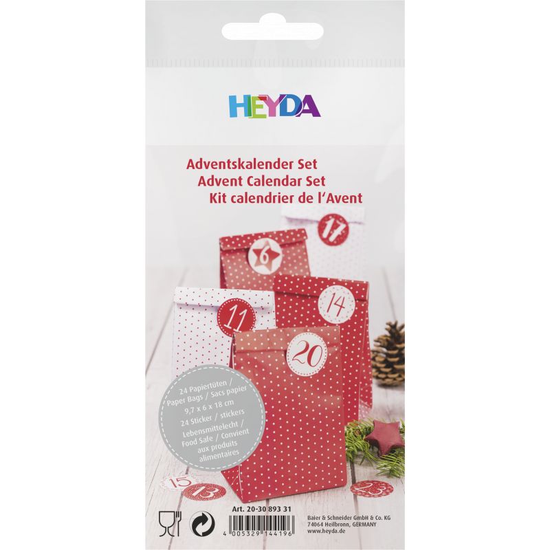 Pap.Beutel Advent Set Pap.Beutel Advent Set