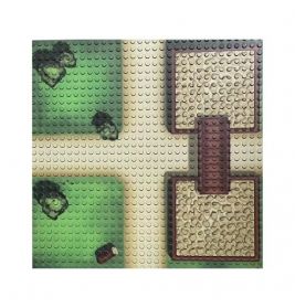 Open Bricks Platte 32x32 (2 Stück) farm crossing