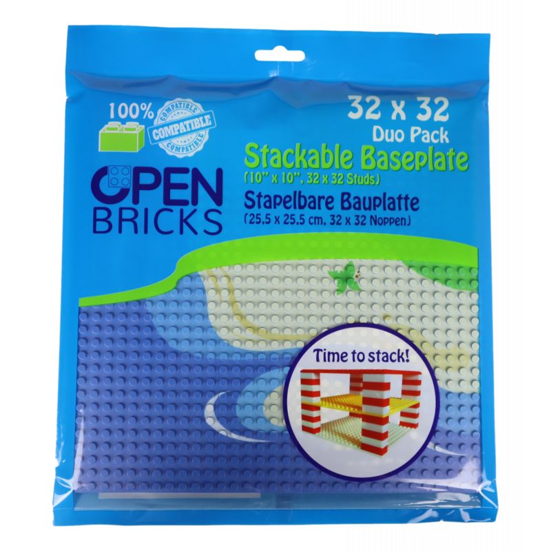 Open Bricks Platte 32x32 (2 Stück) curved beach Open Bricks Platte 32x32 (2 Stück) curved beach