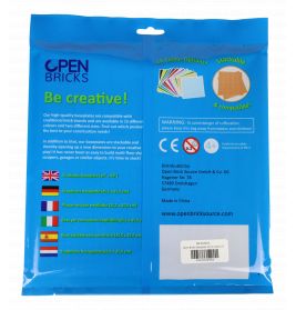Open Bricks Platte 32x32 (2 Stück) water