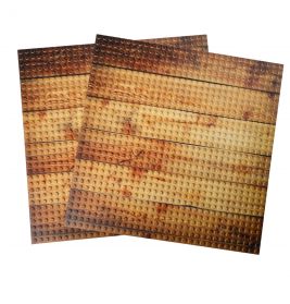 Open Bricks Platte 32x32 (2 Stück) wooden floor