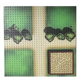 Open Bricks Platte 32x32 (2 Stück) farm lanes