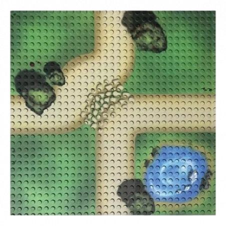 Open Bricks Platte 32x32 (2 Stück) farm lanes