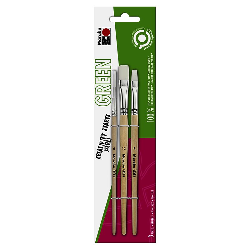 Marabu Green Pinselset 3 x Marabu Green Pinselset 3 x