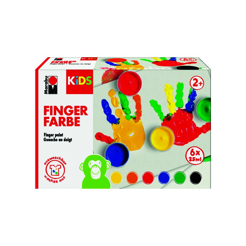 Fingerfarbe 6x 35ml Fingerfarbe 6x 35ml