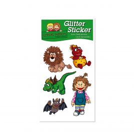 Glitter-Sticker Living Puppet