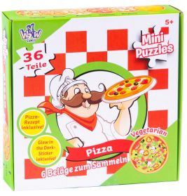 Mini Puzzles Pizza sortiert