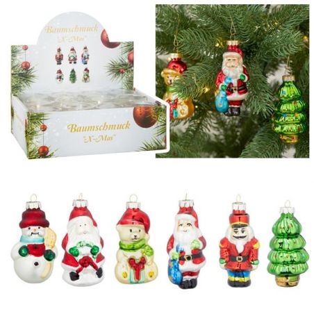 Christbaumschmuck -Xmas 8,5cm sortiert