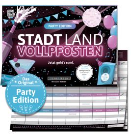 Stadt Land Vollpfosten - Party Edition - Jetzt geht` rund