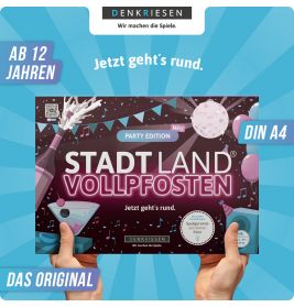 Stadt Land Vollpfosten - Party Edition - Jetzt geht` rund