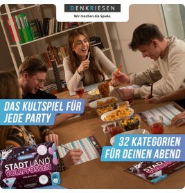Stadt Land Vollpfosten - Party Edition - Jetzt geht` rund