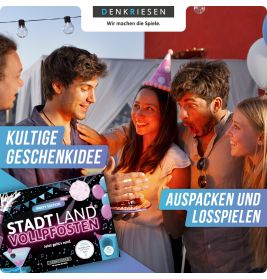 Stadt Land Vollpfosten - Party Edition - Jetzt geht` rund