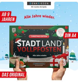 Stadt Land Vollpfosten - Weihnachts Edition - Alle Jahre wieder