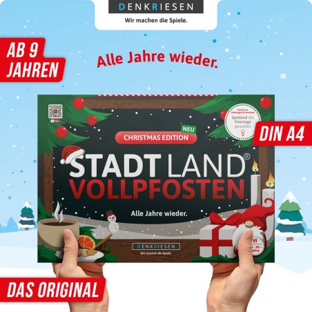 Stadt Land Vollpfosten - Weihnachts Edition - Alle Jahre wieder
