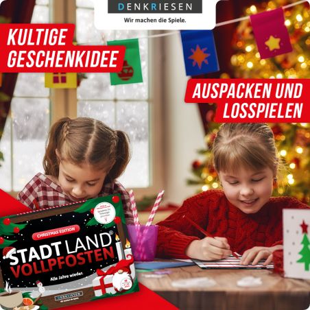 Stadt Land Vollpfosten - Weihnachts Edition - Alle Jahre wieder