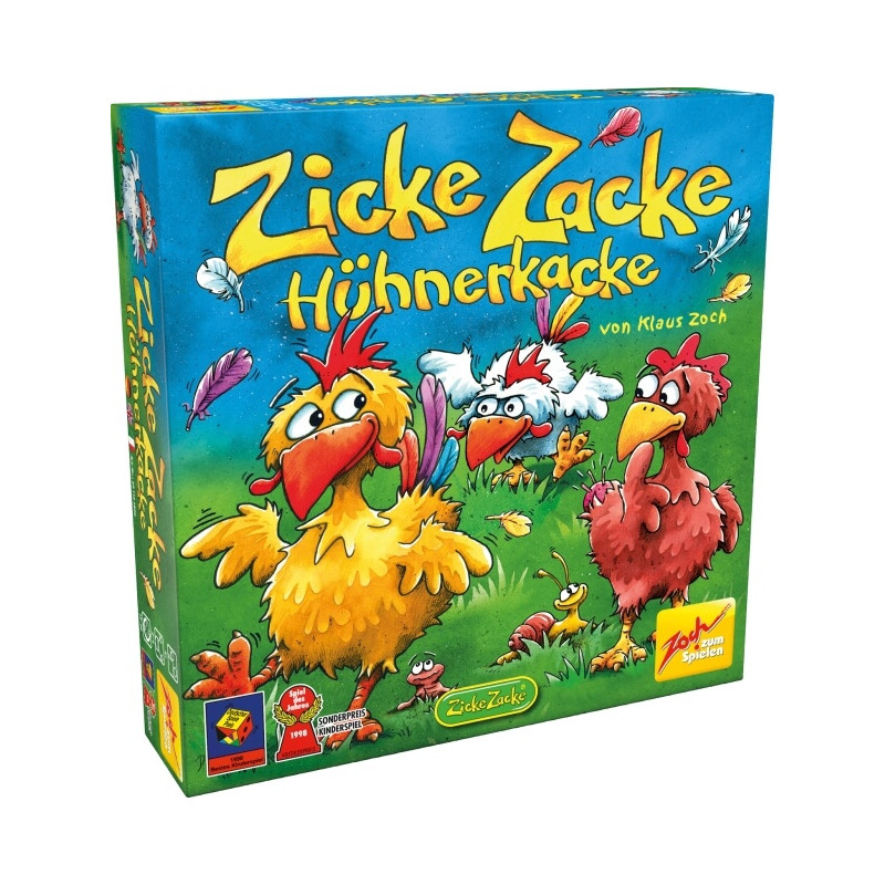 ZOCH Verlag Zicke Zacke Hühnerkacke - Spiel des Jahres 1998