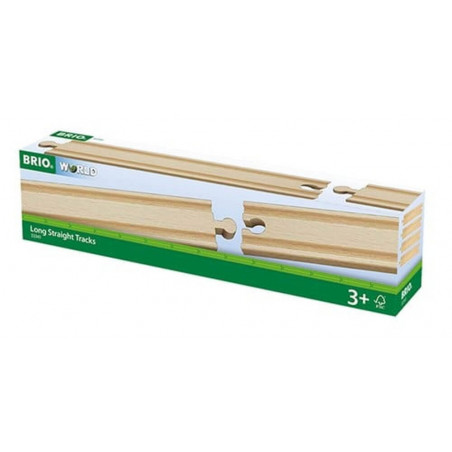 BRIO 33341007 1/1 Gerade Gleise (D)