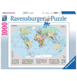 Ravensburger 156528  Puzzle Politische Weltkarte 1000 Teile