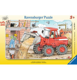 Ravensburger 63598  Rahmenpuzzle Mein Bagger 15 Teile