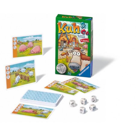 Ravensburger 231607   Kuh & Co. Mitbringspiel