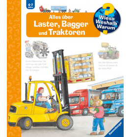Ravensburger 32755 Wieso? Weshalb? Warum? 38: Alles über Laster, Bagger und Tr