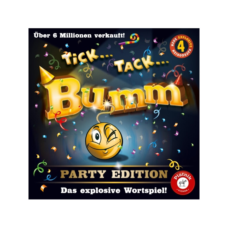 Piatnik 6483 Tick Tack Bumm Party-Edition