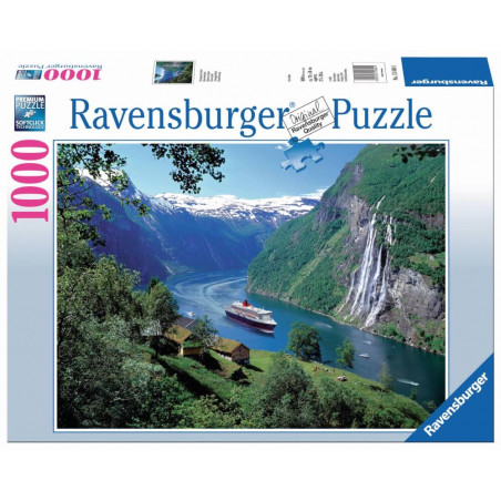 Ravensburger 158041  Puzzle Norwegischer Fjord 1000 Teile
