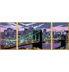 Ravensburger 289516  Malen nach Zahlen - Skyline von New York