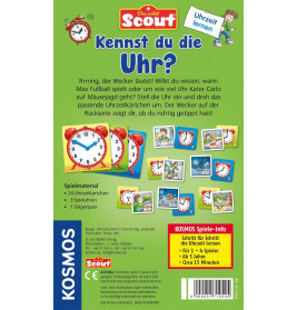 Kosmos Scout Kennst du die Uhr? Mitbringspiel