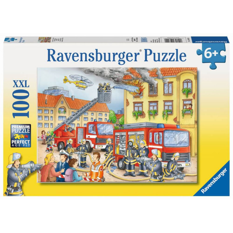 Ravensburger 108220  Puzzle Unsere Feuerwehr 100 Teile