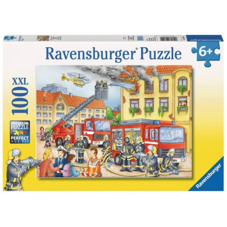 Ravensburger 108220  Puzzle Unsere Feuerwehr 100 Teile