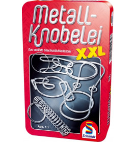 Schmidt Spiele Metall Knobelei XXL Mitbringspiel in der Metalldose