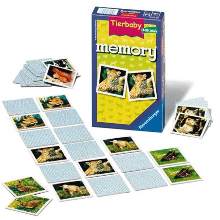 Ravensburger 230136  Tierbaby memory® Mitbringspiel